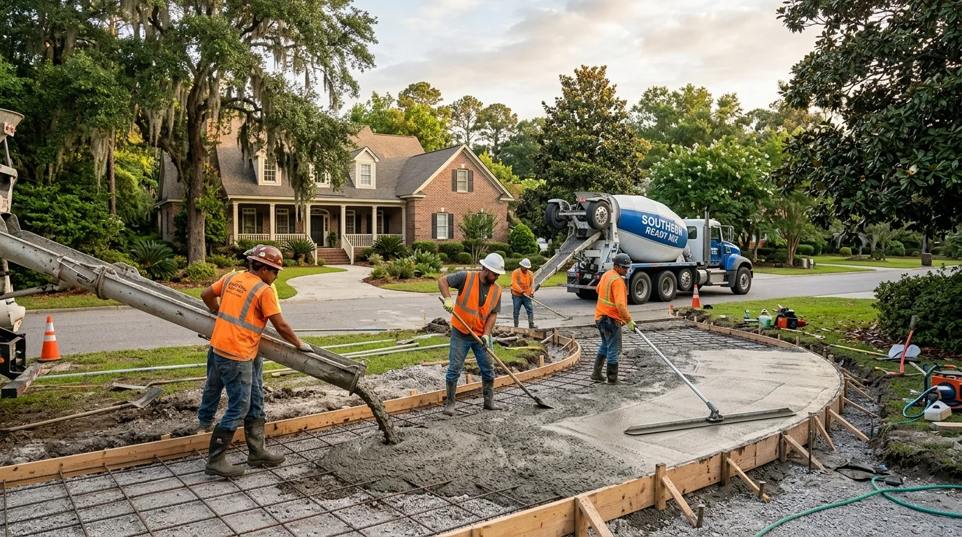 Best Time to Pour Concrete in Grapevine, TX: Seasonal Guide