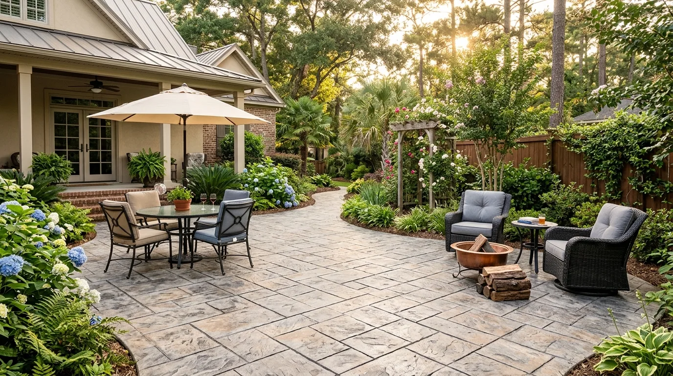 Top Grapevine Neighborhoods for Outdoor Concrete Living Spaces
